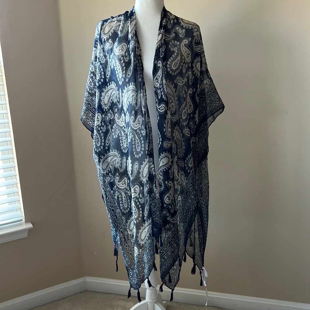 LOFT Lightweight Open Kimono Duster